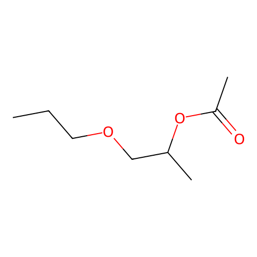 1-propoxypropan-2-yl Acetate structure