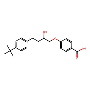 Lifibrol structure