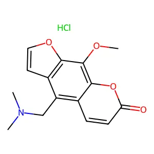 C15H15NO4.ClH structure