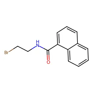 N-(2-溴乙基)-1-萘甲酰胺 structure
