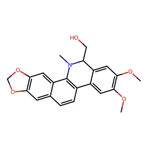 6-(Hydroxymethyl)dihydronitidine structure
