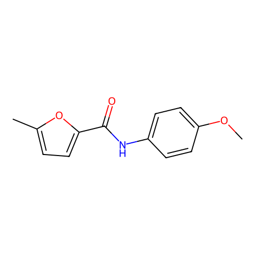 N-(4-methoxyphenyl)-5-methylfuran-2-carboxamide structure