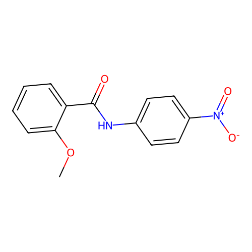 2-methoxy-N-(4-nitrophenyl)benzamide structure