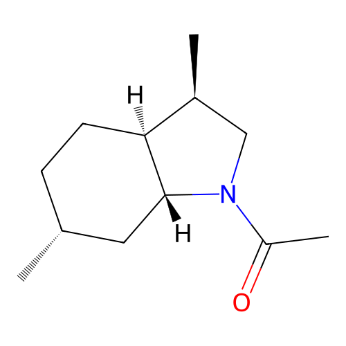 Ethanone, 1-(hexahydrodimethyl-1H-benzindenyl)- structure