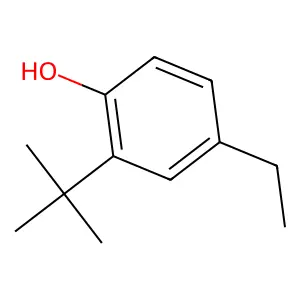 2-tert-Butyl-4-ethylphenol structure