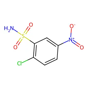 2-氯-5-硝基苯磺酰胺 structure