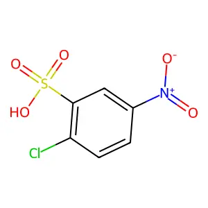 2-Chloro-5-nitrobenzenesulfonic acid structure