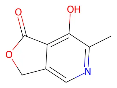 4-吡哆酸内酯 structure