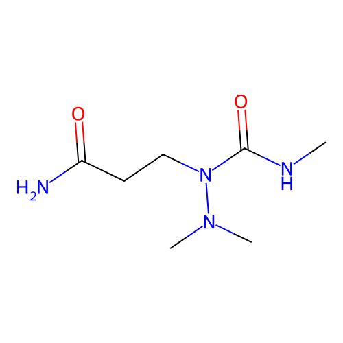 Hydrazinecarboxamide, 1-(3-amino-3-oxopropyl)-N,2,2-trimethyl- structure