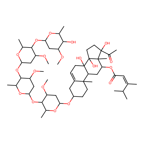 Wilfoside C 1N structure