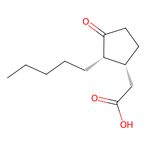 (-)-7-Epi--9,10-dihydrojasmonic acid structure