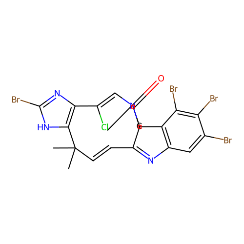 Chartelline A structure