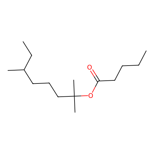 1,1,5-Trimethylheptyl valerate structure