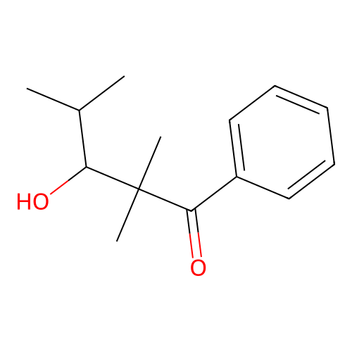 1-Pentanone, 3-hydroxy-1-phenyl-2,2,4-trimethyl- structure