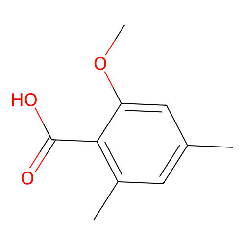 2-Methoxy-4,6-dimethylbenzoic acid structure
