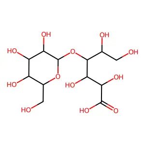 乳糖酸 structure