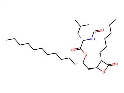 奥利司他 structure