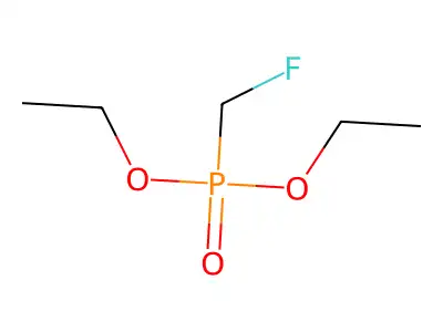 Phosphonic acid, (fluoromethyl)-, diethyl ester structure