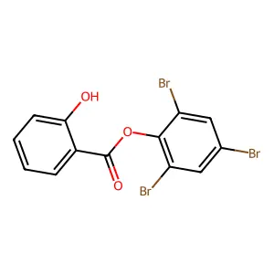 2,4,6-Tribromophenyl salicylate structure