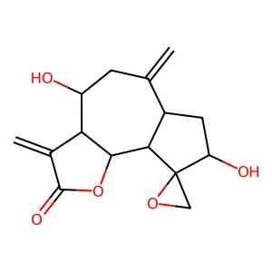 Deacyljanerin structure
