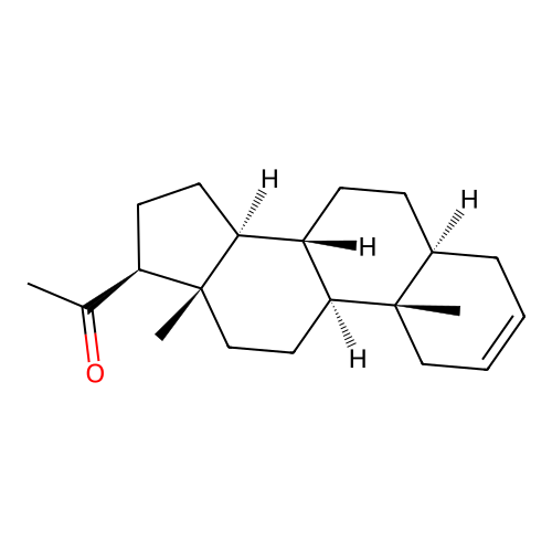 5alpha-Pregn-2-en-20-one structure