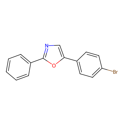 5-(4-Bromophenyl)-2-phenyloxazole structure