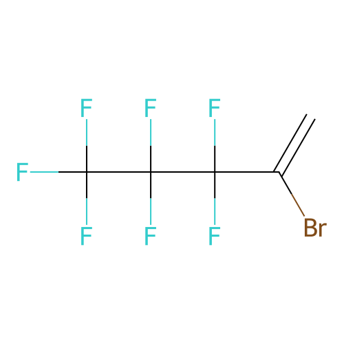 2-Bromo-3,3,4,4,5,5,5-heptafluoropent-1-ene structure