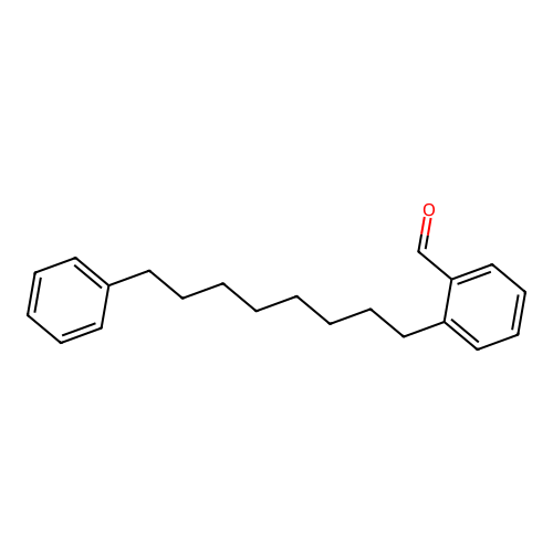 2-(8-Phenyloctyl)benzaldehyde structure