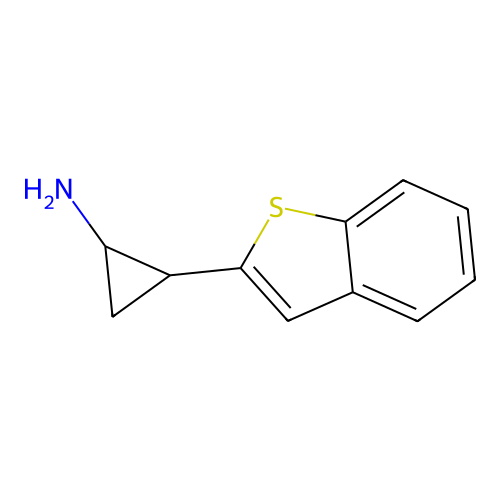 2-(1-Benzothiophen-2-yl)cyclopropan-1-amine structure
