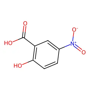 5-Nitrosalicylic acid structure