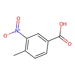 4-Methyl-3-nitrobenzoic acid structure