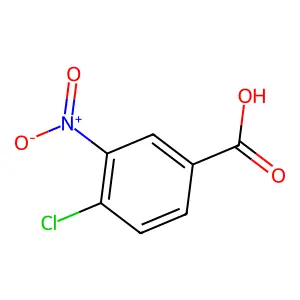 4-氯-3-硝基苯甲酸 structure
