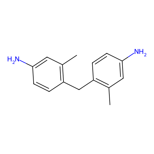 4-(4-Amino-2-methylbenzyl)-3-methylbenzenamine structure