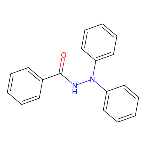 N',N'-Diphenylbenzohydrazide structure