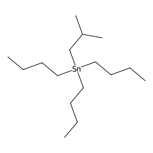 Stannane, tributyl(2-methylpropyl)- structure