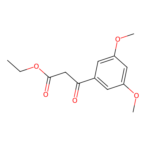 Ethyl 3-(3,5-dimethoxyphenyl)-3-oxopropanoate structure