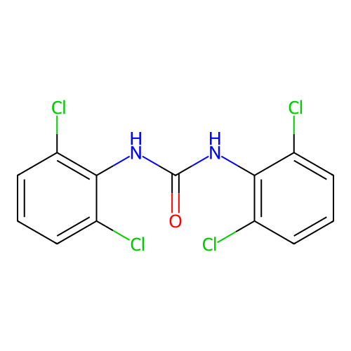 1,3-Bis(2,6-dichlorophenyl)urea structure