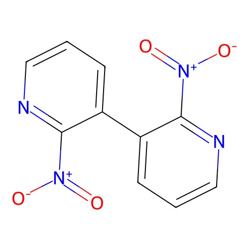 2,2'-Dinitro-3,3'-bipyridine structure