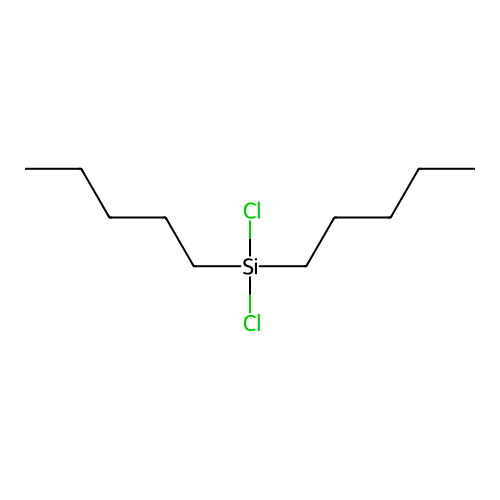 Dichlorodipentylsilane structure