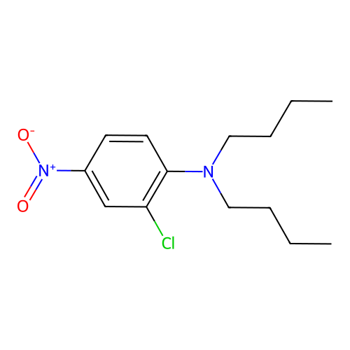 N,N-Dibutyl-2-chloro-4-nitroaniline structure