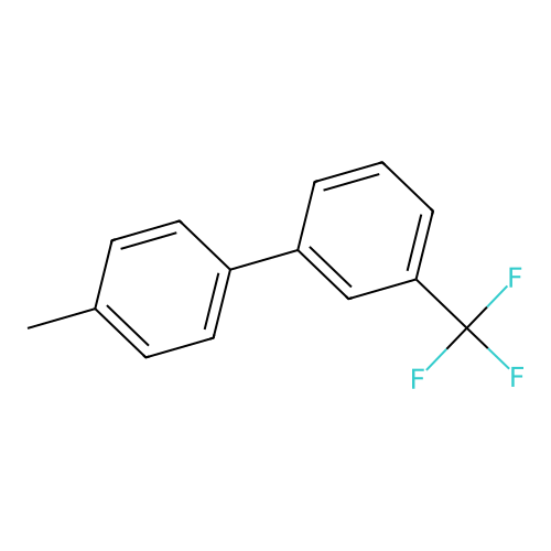 4-Methyl-3'-trifluoromethylbiphenyl structure