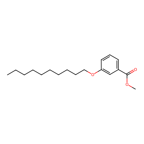 Methyl 3-(decyloxy)benzoate structure