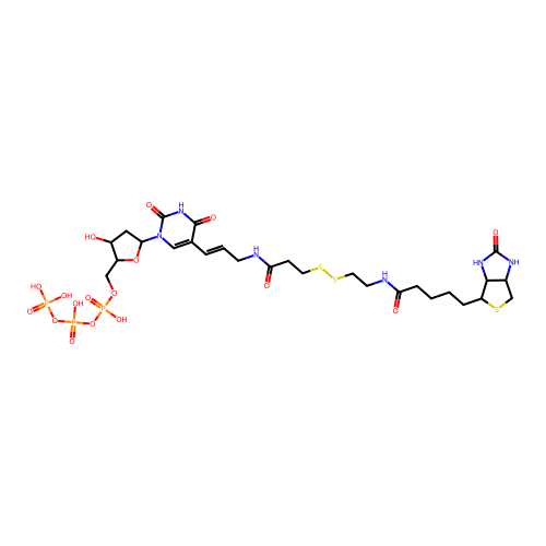 biotin-12-SS-dUTP structure