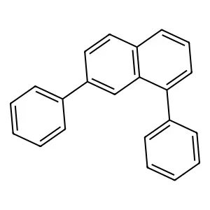 Naphthalene, 1,7-diphenyl- structure