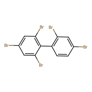 2,2',4,4',6-Pentabromobiphenyl structure