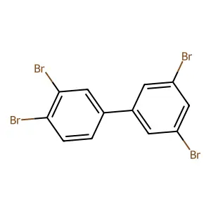 3,3',4,5'-Tetrabromobiphenyl structure