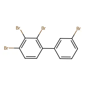 2,3,3',4-Tetrabromobiphenyl structure