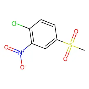4-Chloro-3-nitrophenyl methyl sulfone structure
