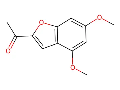 Ethanone, 1-(4,6-dimethoxy-2-benzofuranyl)- structure