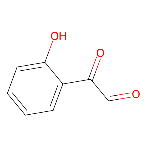2-(2-Hydroxyphenyl)-2-oxoacetaldehyde structure